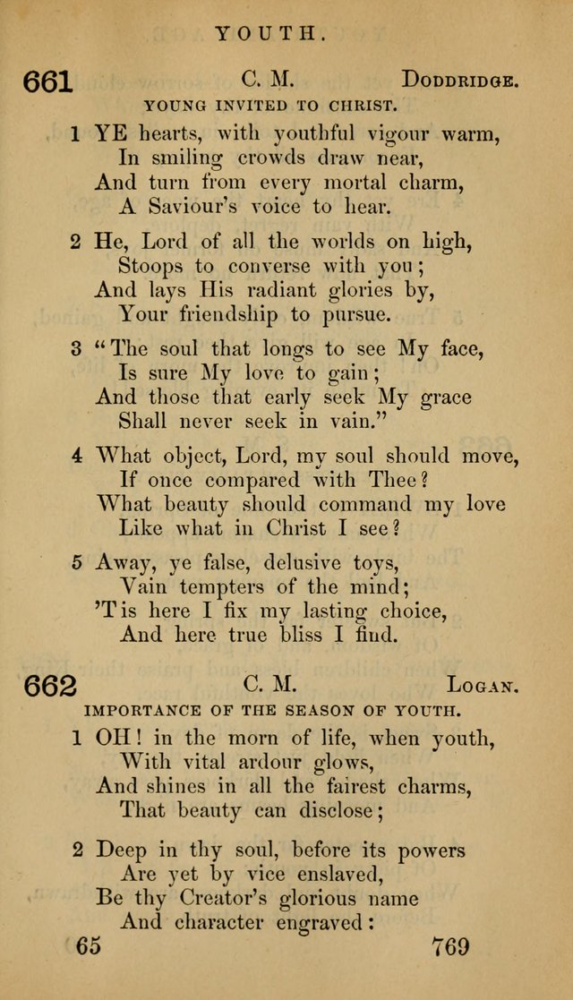 The Psalms and Hymns, with the Doctrinal Standards and Liturgy of the Reformed Protestant Dutch Church in North America page 777