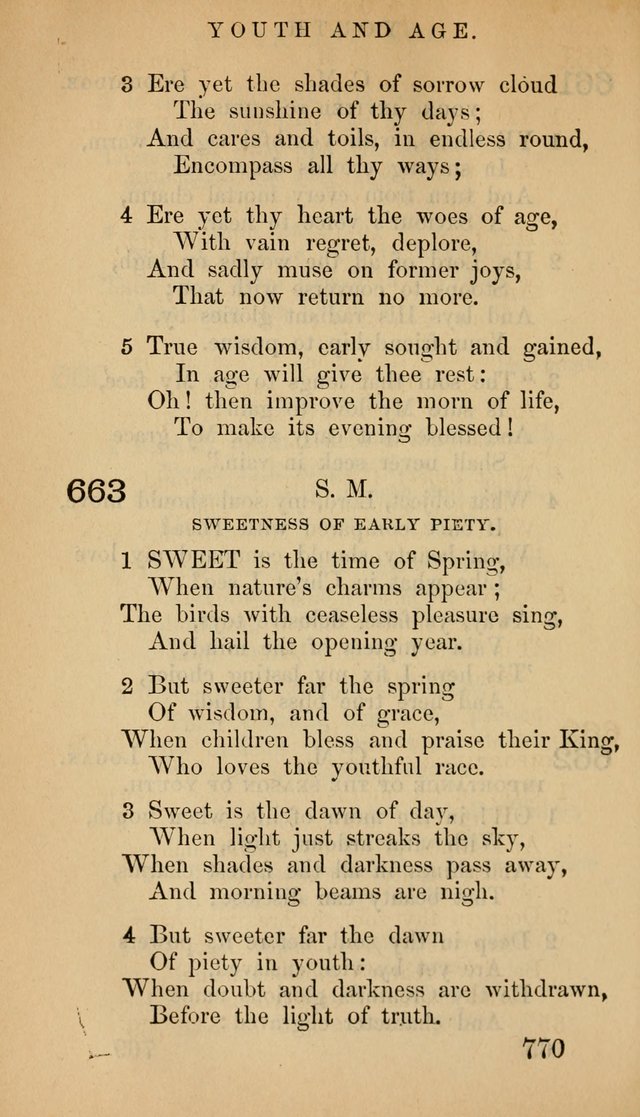 The Psalms and Hymns, with the Doctrinal Standards and Liturgy of the Reformed Protestant Dutch Church in North America page 778