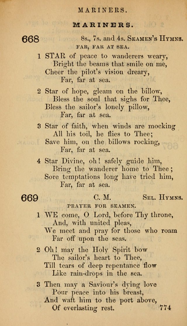 The Psalms and Hymns, with the Doctrinal Standards and Liturgy of the Reformed Protestant Dutch Church in North America page 782