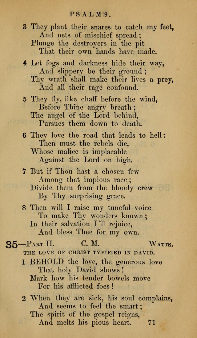 The Psalms and Hymns, with the Doctrinal Standards and Liturgy of the Reformed Protestant Dutch Church in North America page 79