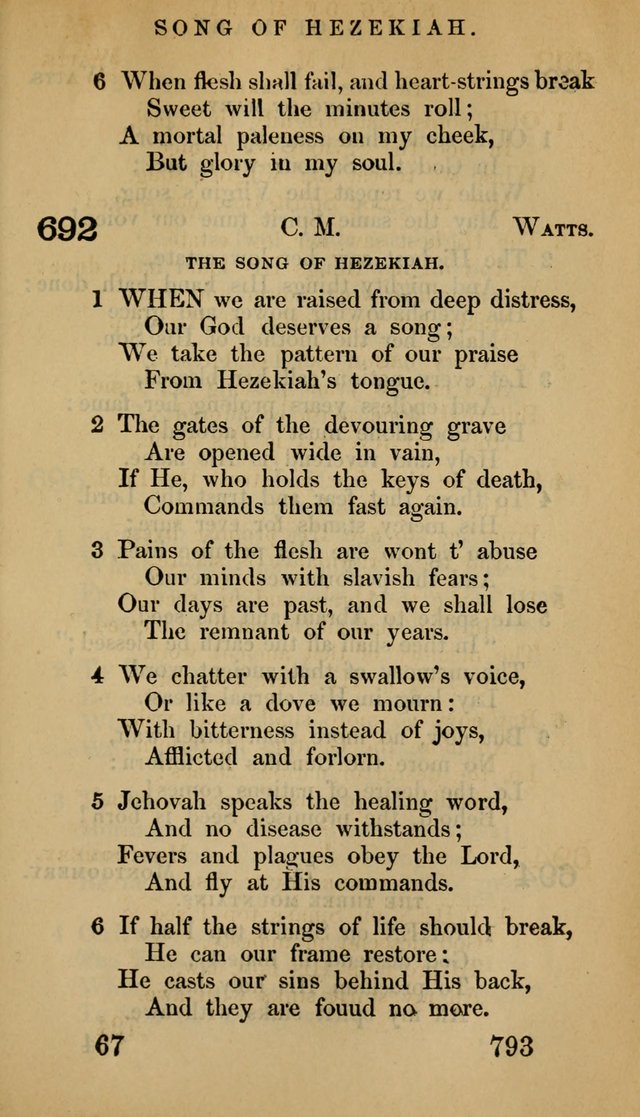 The Psalms and Hymns, with the Doctrinal Standards and Liturgy of the Reformed Protestant Dutch Church in North America page 801