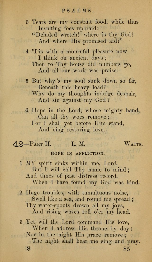 The Psalms and Hymns, with the Doctrinal Standards and Liturgy of the Reformed Protestant Dutch Church in North America page 93