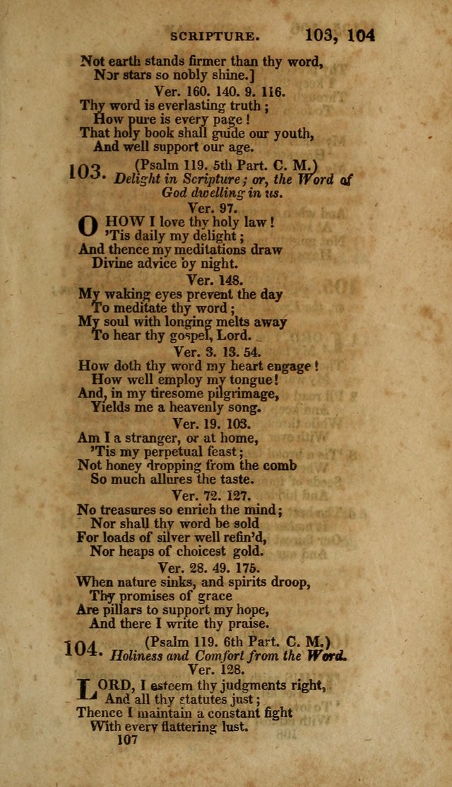 The Psalms and Hymns of Dr. Watts page 103