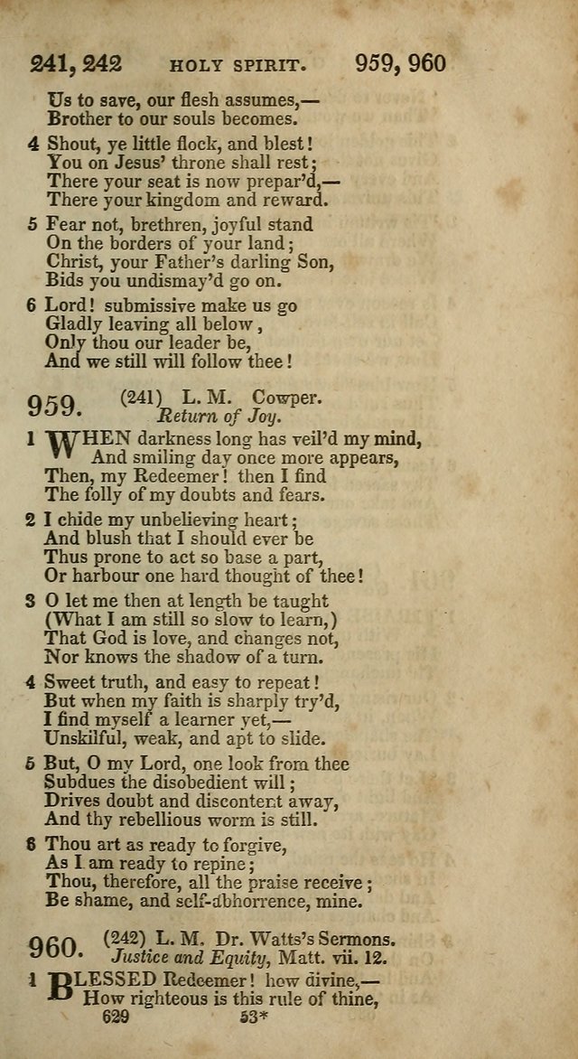 The Psalms and Hymns of Dr. Watts page 621