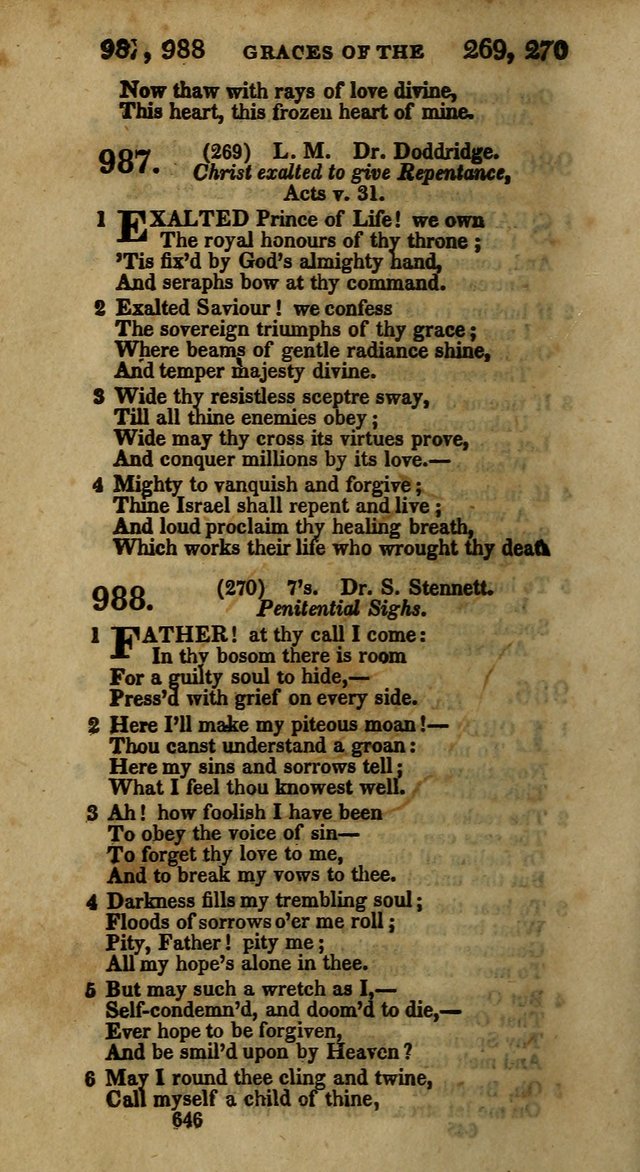 The Psalms and Hymns of Dr. Watts page 638