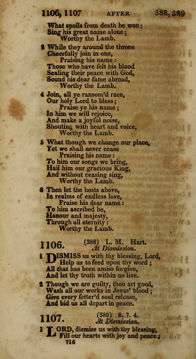 The Psalms and Hymns of Dr. Watts page 708