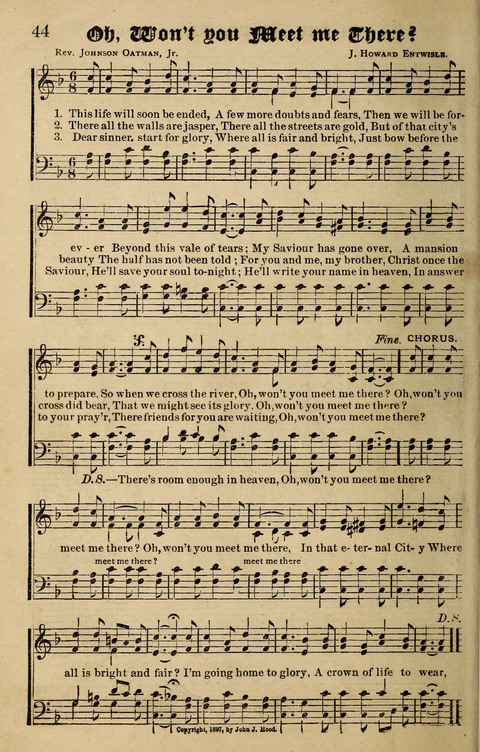 Praise Hymns and Full Salvation Songs page 44