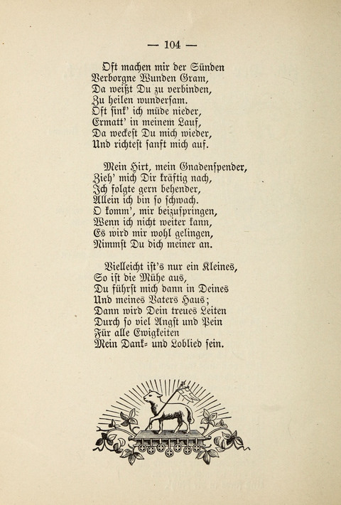 Psalter und Harfe: von Karl Johann Philipp Spitta page 104