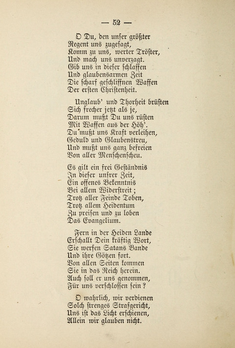 Psalter und Harfe: von Karl Johann Philipp Spitta page 52