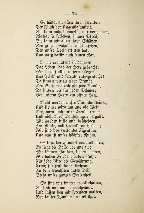 Psalter und Harfe: von Karl Johann Philipp Spitta page 74