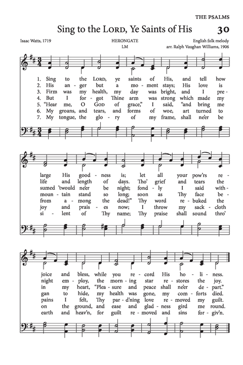 Psalms and Hymns to the Living God page 39