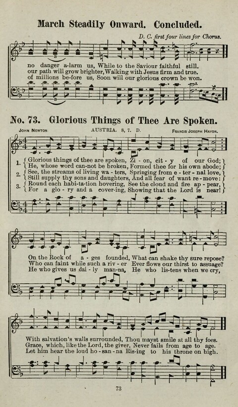 Praise Him: containing many new and some of the best of the old hymns and tunes for all occasions of Christian work and worship page 71