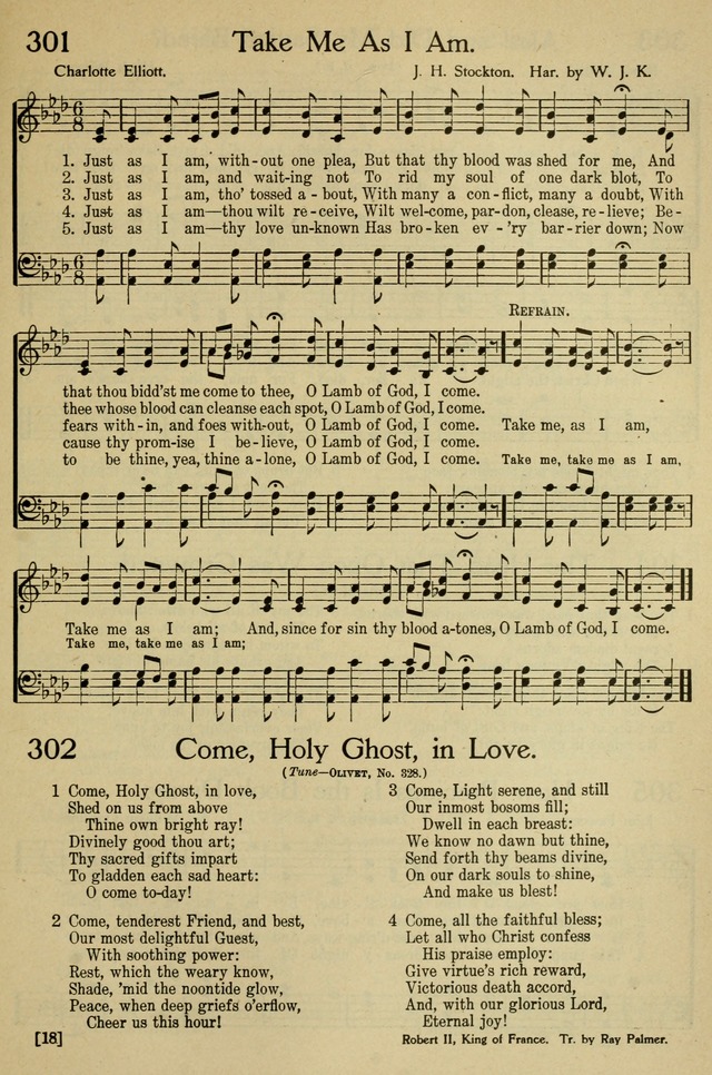 Pentecostal Hymns Nos. 5 and 6 Combined: a winnowed collection for young people