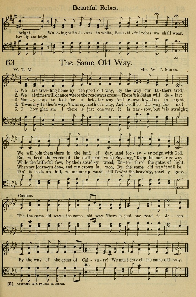 Pentecostal Hymns Nos. 5 and 6 Combined: a winnowed collection for young people