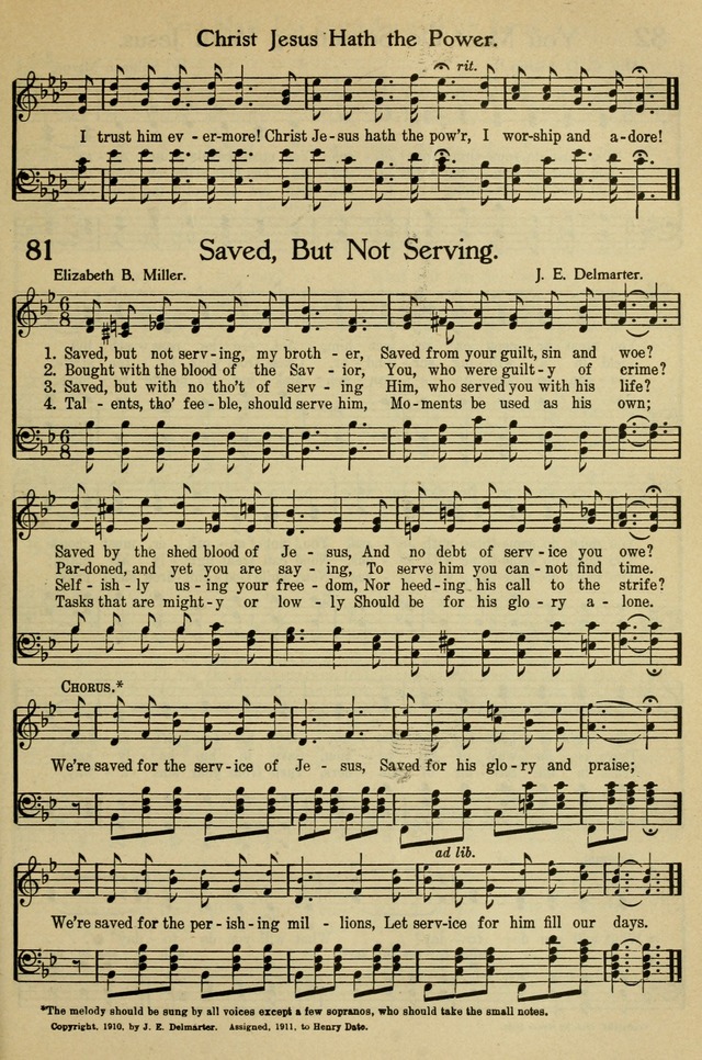 Pentecostal Hymns Nos. 5 and 6 Combined: a winnowed collection for young people