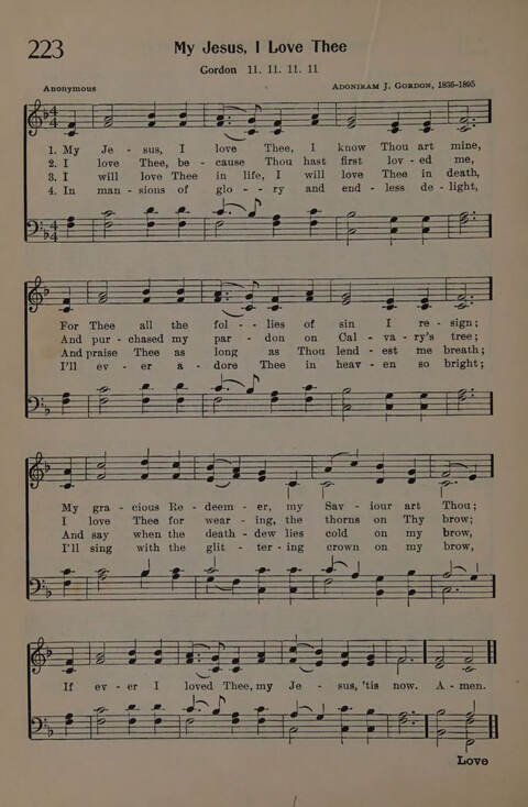 The Presbyterian Hymnal page 192