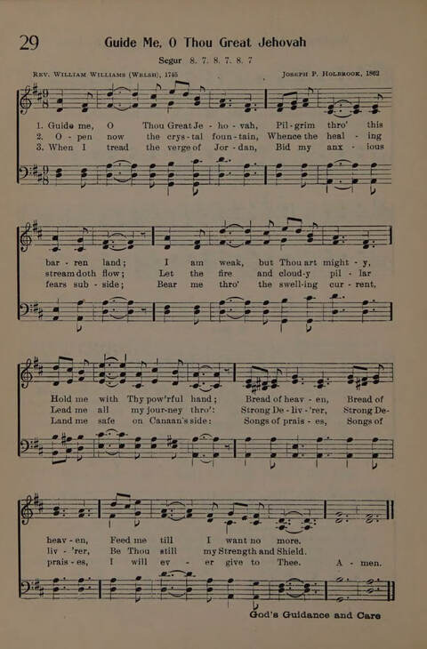 The Presbyterian Hymnal page 26