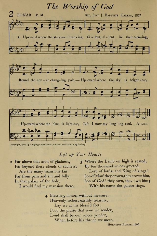 The Pilgrim Hymnal: with responsive readings and other aids to worship page 2