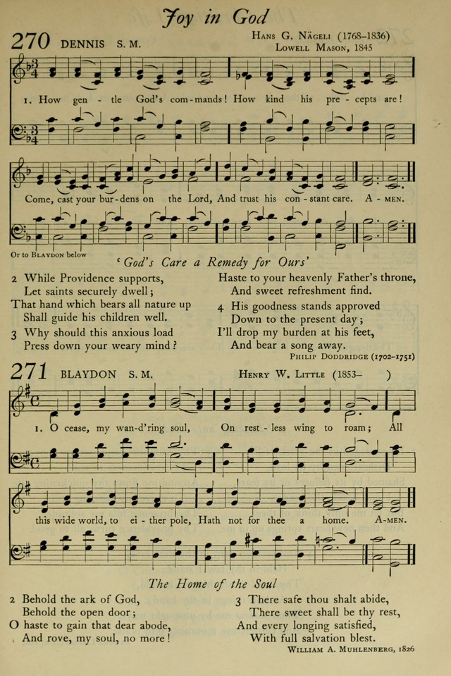 The Pilgrim Hymnal: with responsive readings and other aids to worship page 201