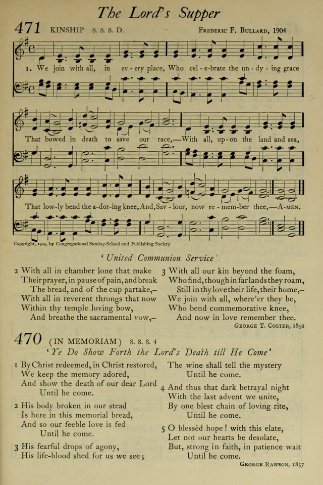 The Pilgrim Hymnal: with responsive readings and other aids to worship page 347