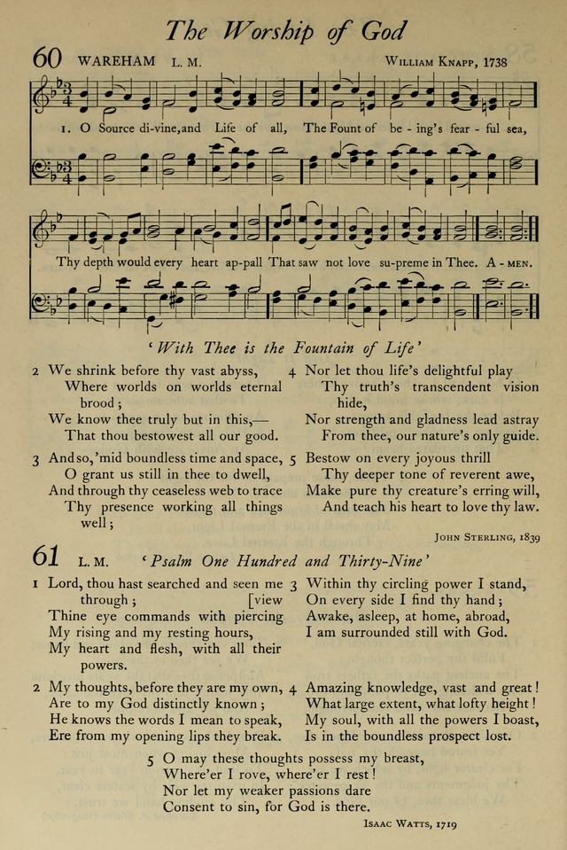 The Pilgrim Hymnal: with responsive readings and other aids to worship page 48