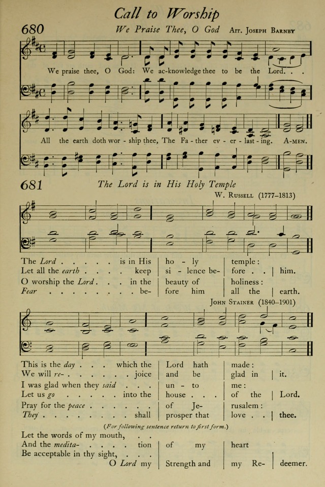 The Pilgrim Hymnal: with responsive readings and other aids to worship page 499