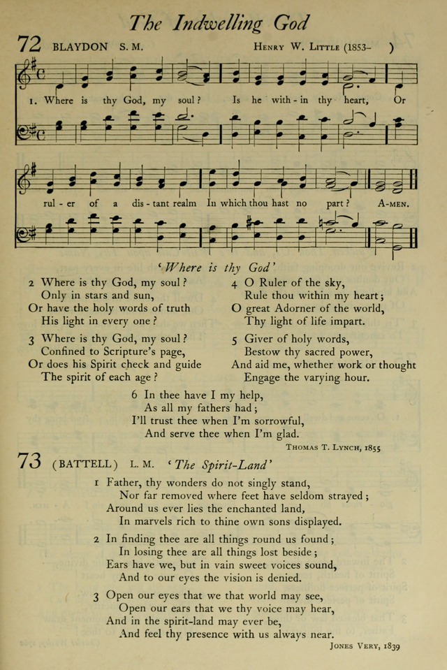 The Pilgrim Hymnal: with responsive readings and other aids to worship page 55