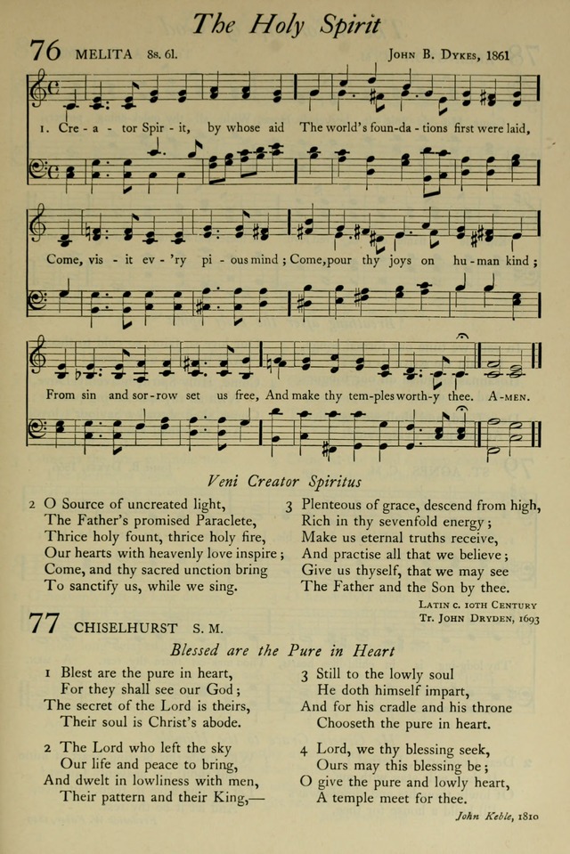 The Pilgrim Hymnal: with responsive readings and other aids to worship page 57