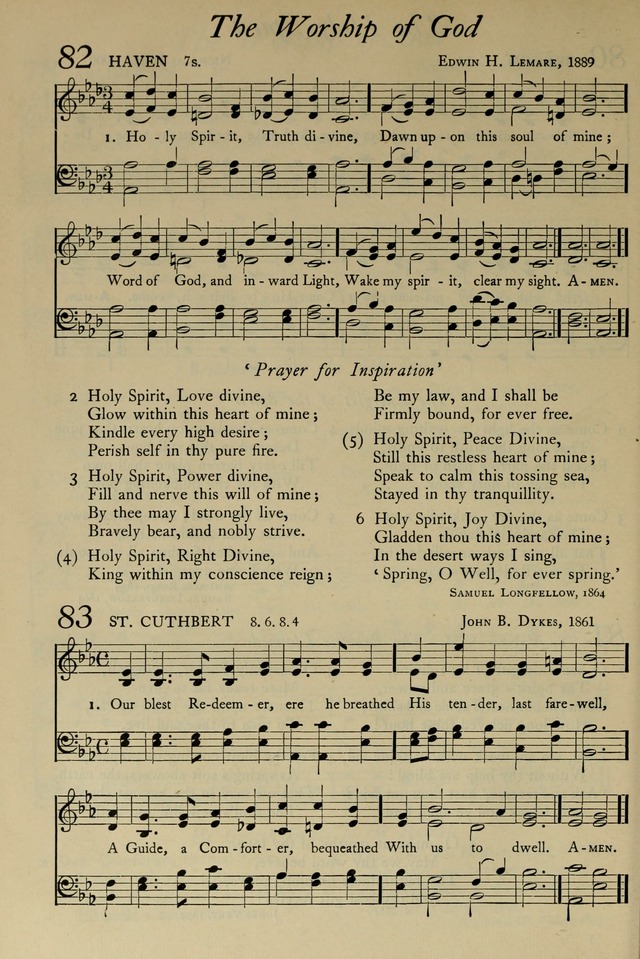 The Pilgrim Hymnal: with responsive readings and other aids to worship page 60