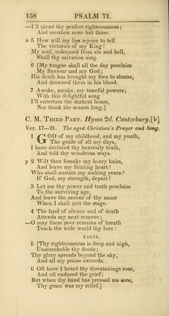 The Psalms, Hymns and Spiritual Songs of the Rev. Isaac Watts, D. D.:  to which are added select hymns, from other authors; and directions for musical expression (New ed.) page 108