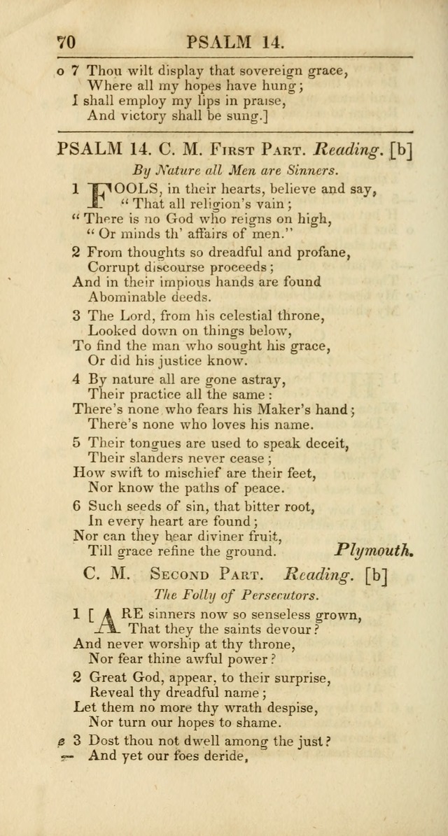 The Psalms, Hymns and Spiritual Songs of the Rev. Isaac Watts, D. D.:  to which are added select hymns, from other authors; and directions for musical expression (New ed.) page 20