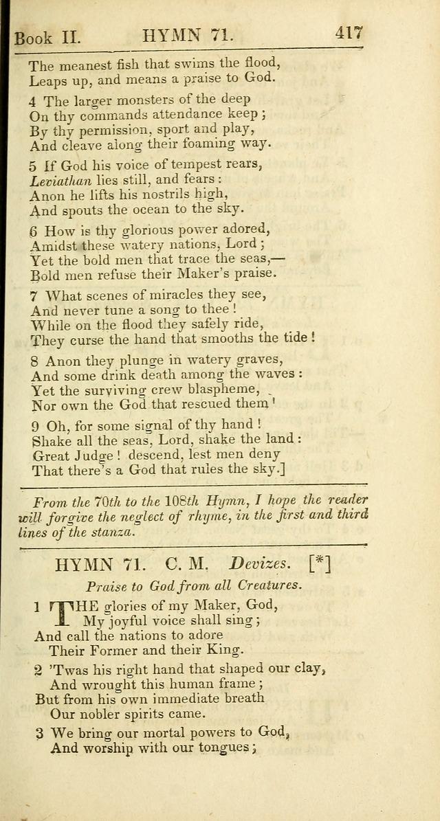 The Psalms, Hymns and Spiritual Songs of the Rev. Isaac Watts, D. D.:  to which are added select hymns, from other authors; and directions for musical expression (New ed.) page 367