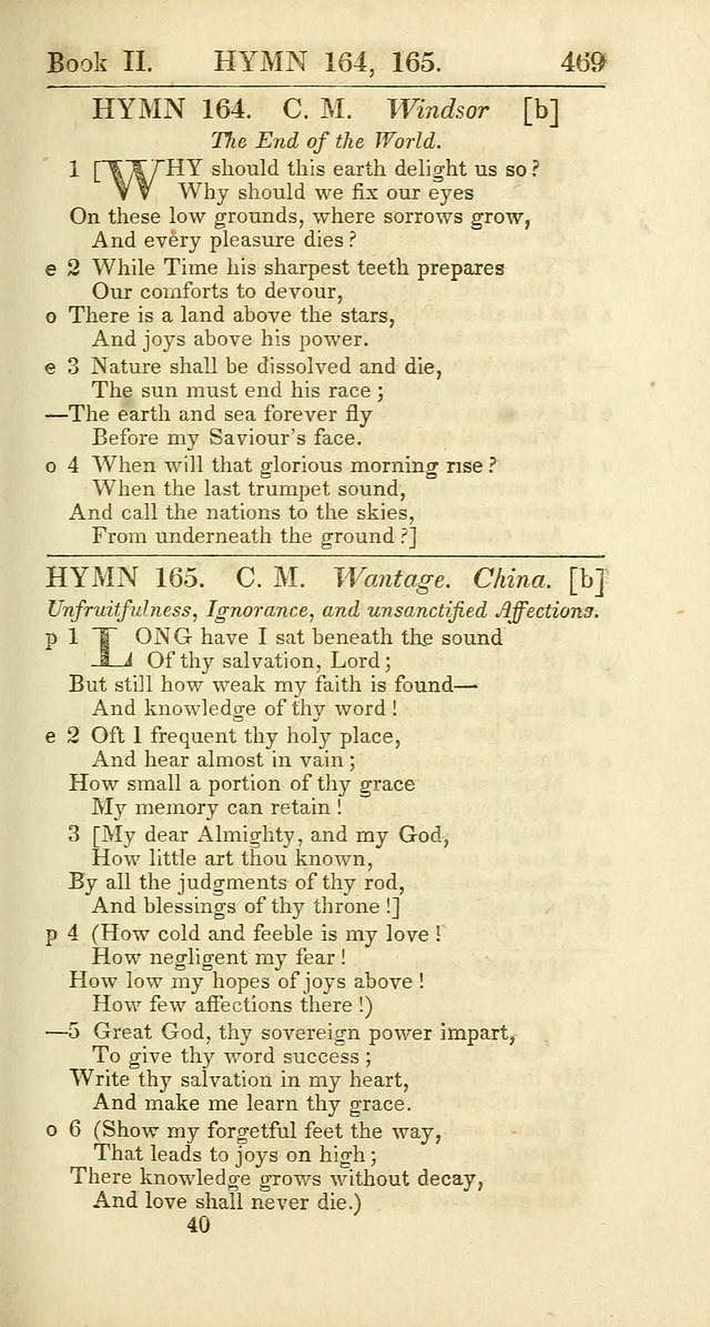 The Psalms, Hymns and Spiritual Songs of the Rev. Isaac Watts, D. D.:  to which are added select hymns, from other authors; and directions for musical expression (New ed.) page 421