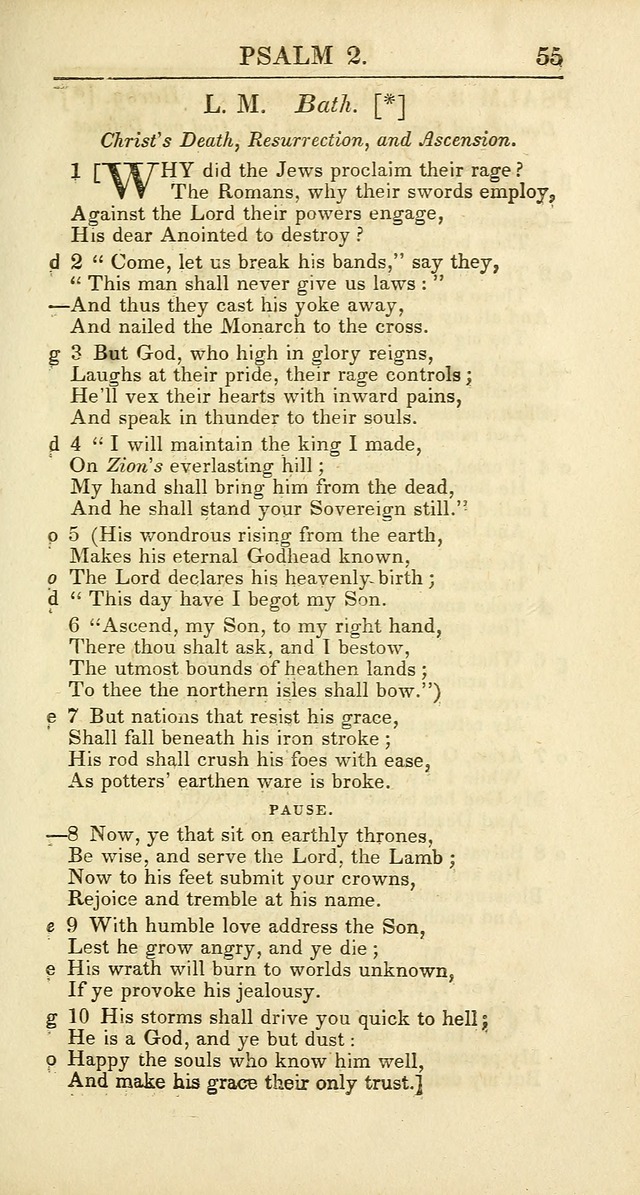 The Psalms, Hymns and Spiritual Songs of the Rev. Isaac Watts, D. D.:  to which are added select hymns, from other authors; and directions for musical expression (New ed.) page 5