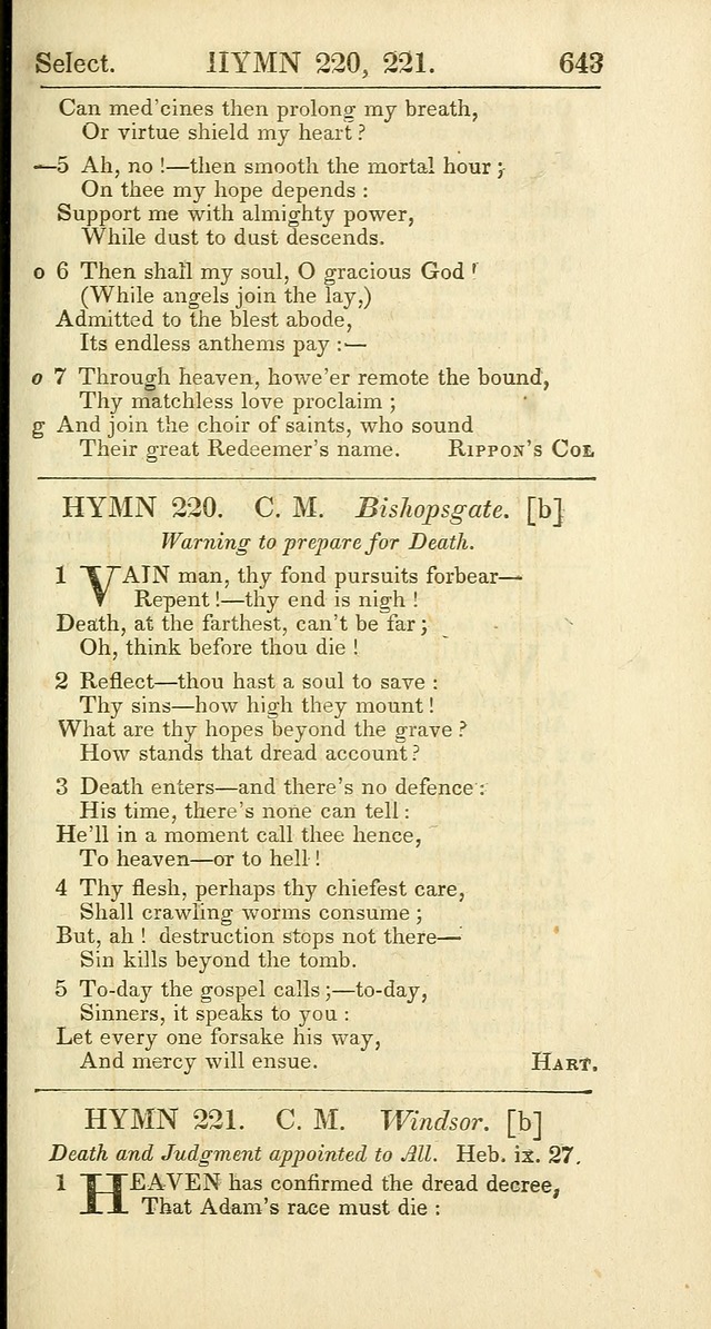 The Psalms, Hymns and Spiritual Songs of the Rev. Isaac Watts, D. D.:  to which are added select hymns, from other authors; and directions for musical expression (New ed.) page 589