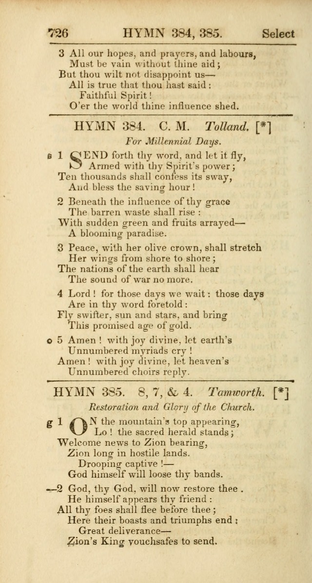 The Psalms, Hymns and Spiritual Songs of the Rev. Isaac Watts, D. D.:  to which are added select hymns, from other authors; and directions for musical expression (New ed.) page 672