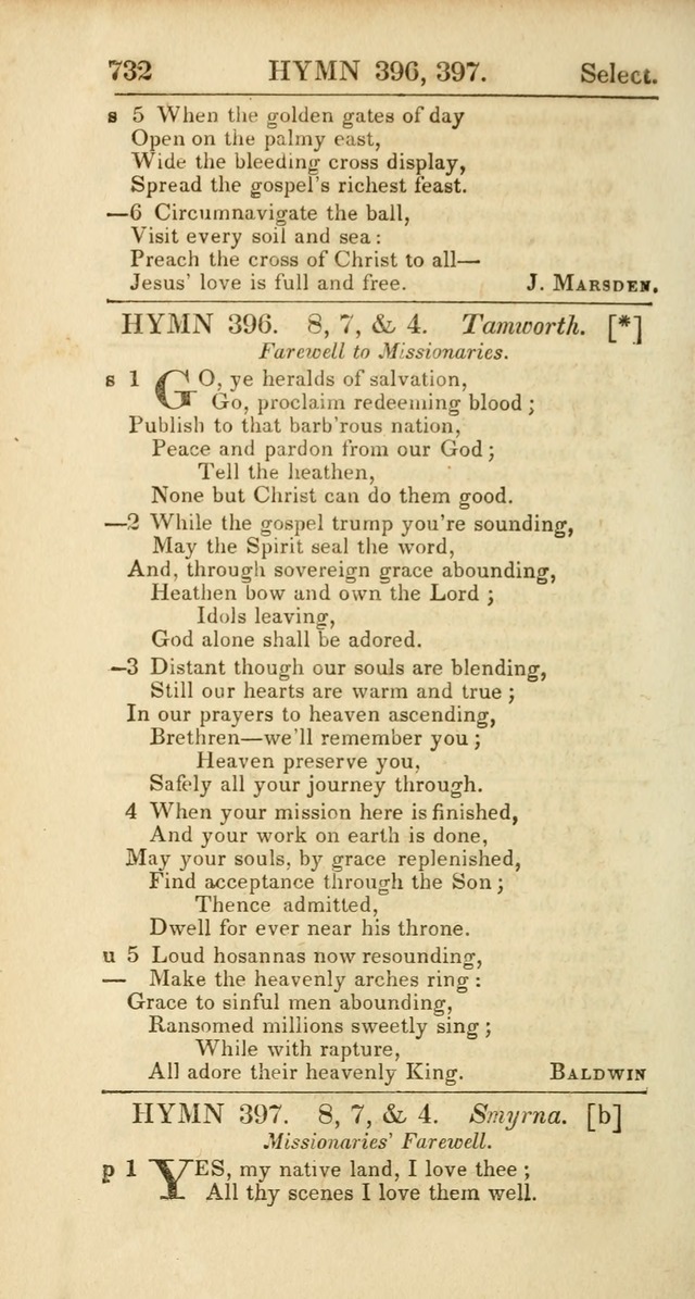 The Psalms, Hymns and Spiritual Songs of the Rev. Isaac Watts, D. D.:  to which are added select hymns, from other authors; and directions for musical expression (New ed.) page 678