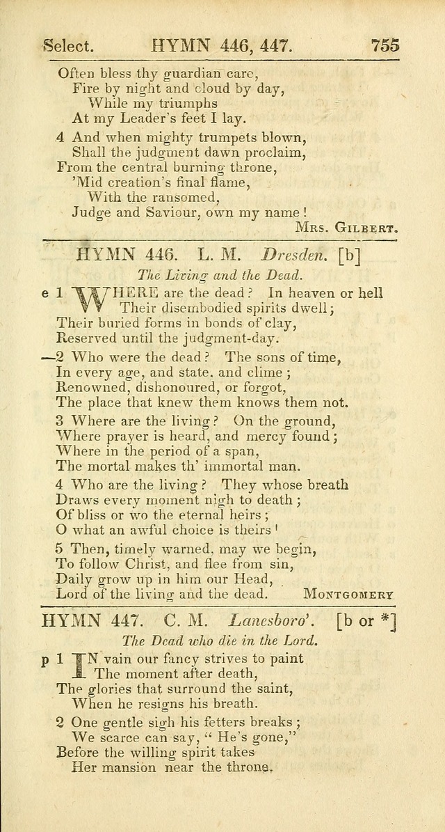 The Psalms, Hymns and Spiritual Songs of the Rev. Isaac Watts, D. D.:  to which are added select hymns, from other authors; and directions for musical expression (New ed.) page 701