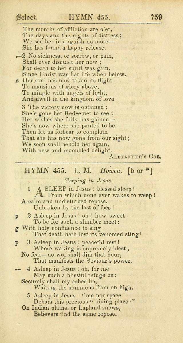 The Psalms, Hymns and Spiritual Songs of the Rev. Isaac Watts, D. D.:  to which are added select hymns, from other authors; and directions for musical expression (New ed.) page 705