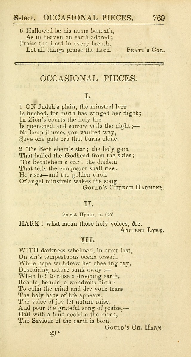 The Psalms, Hymns and Spiritual Songs of the Rev. Isaac Watts, D. D.:  to which are added select hymns, from other authors; and directions for musical expression (New ed.) page 715