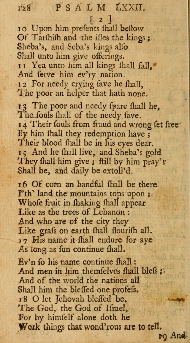 The Psalms, Hymns, and Spiritual Songs of the Old and New-Testament: faithfully translated into English metre: for the use, edification, and comfort of the saints...especially in New-England (25th ed) page 132