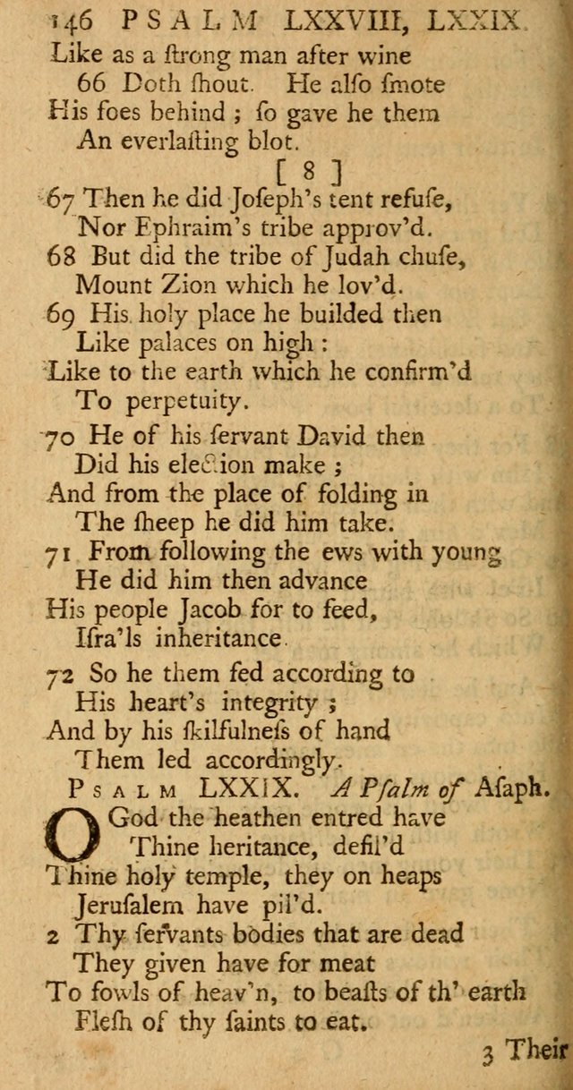 The Psalms, Hymns, and Spiritual Songs of the Old and New-Testament: faithfully translated into English metre: for the use, edification, and comfort of the saints...especially in New-England (25th ed) page 152