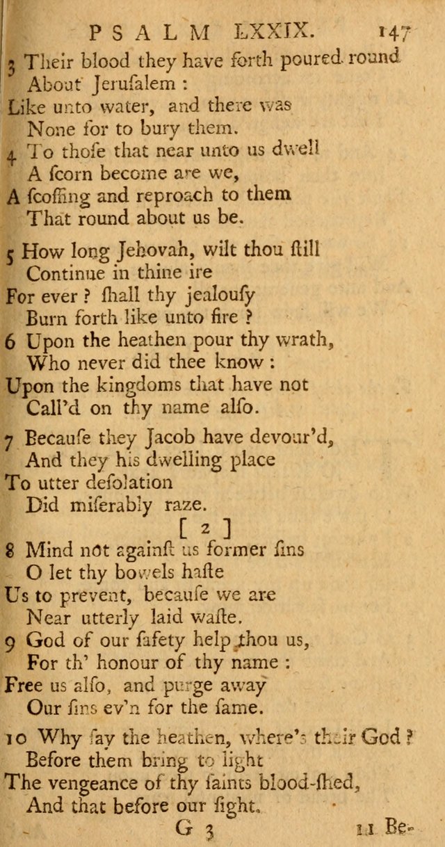 The Psalms, Hymns, and Spiritual Songs of the Old and New-Testament: faithfully translated into English metre: for the use, edification, and comfort of the saints...especially in New-England (25th ed) page 155