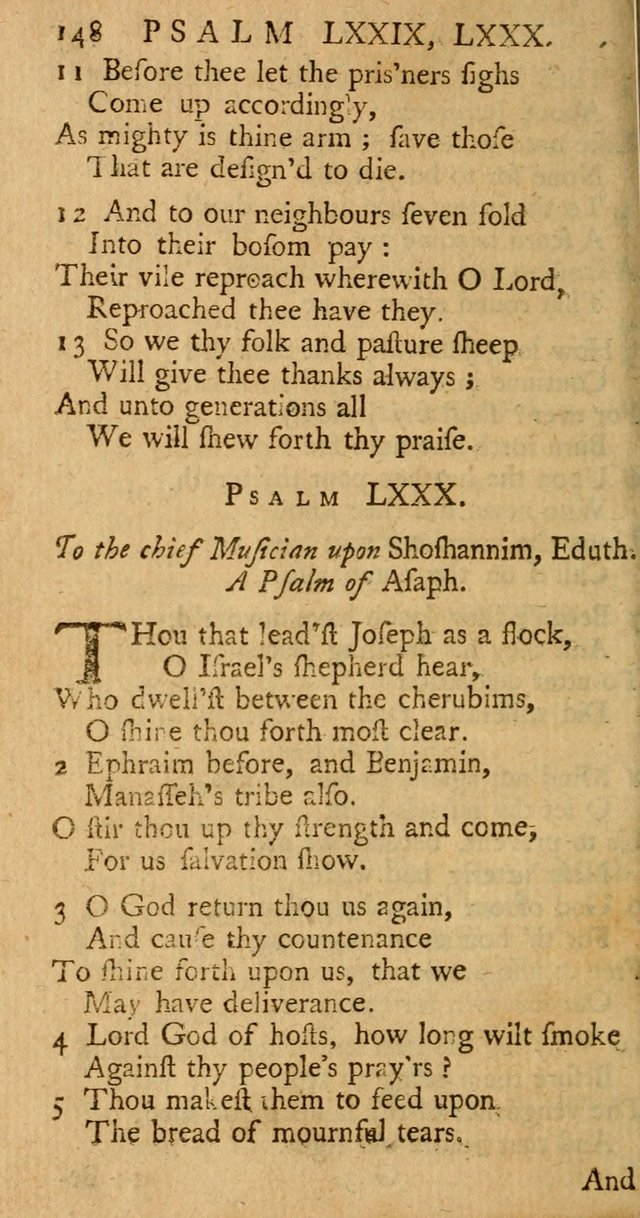 The Psalms, Hymns, and Spiritual Songs of the Old and New-Testament: faithfully translated into English metre: for the use, edification, and comfort of the saints...especially in New-England (25th ed) page 156