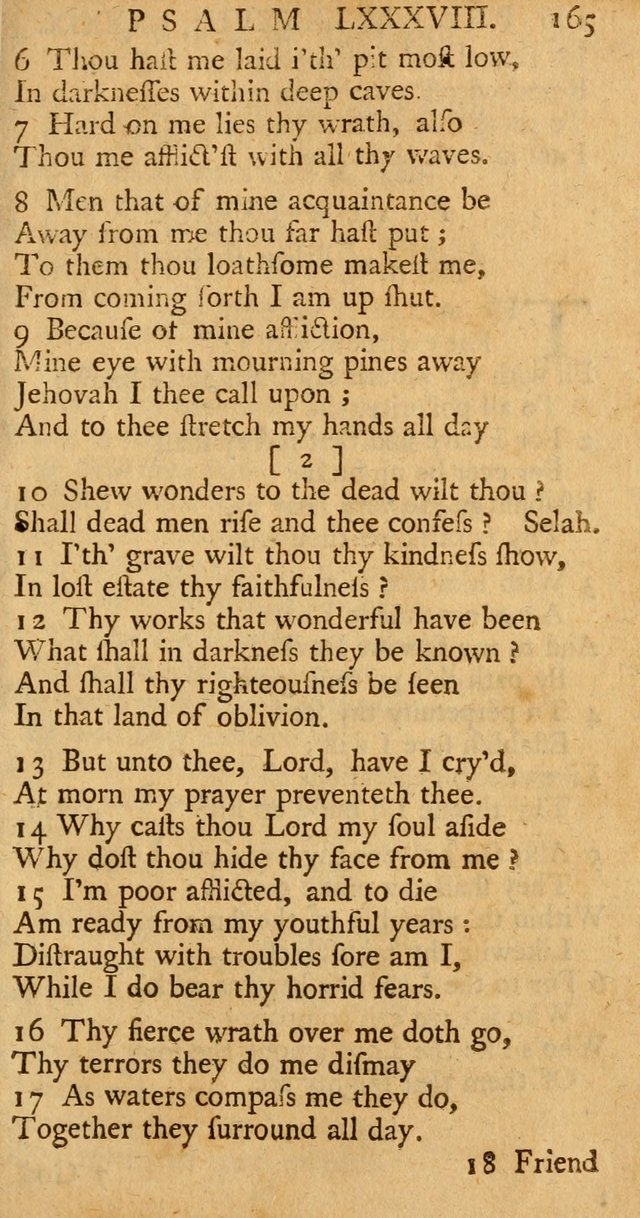 The Psalms, Hymns, and Spiritual Songs of the Old and New-Testament: faithfully translated into English metre: for the use, edification, and comfort of the saints...especially in New-England (25th ed) page 173