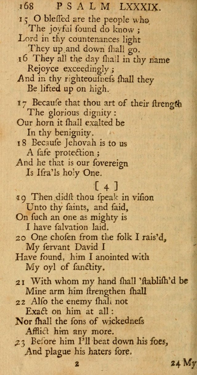 The Psalms, Hymns, and Spiritual Songs of the Old and New-Testament: faithfully translated into English metre: for the use, edification, and comfort of the saints...especially in New-England (25th ed) page 176