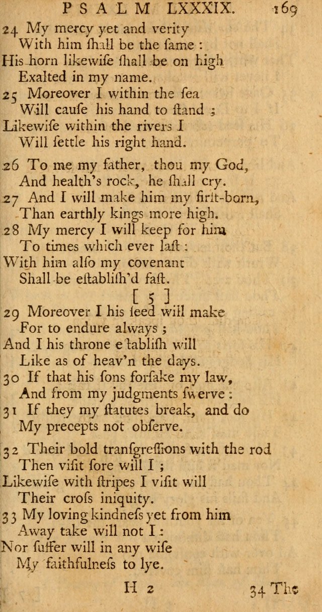 The Psalms, Hymns, and Spiritual Songs of the Old and New-Testament: faithfully translated into English metre: for the use, edification, and comfort of the saints...especially in New-England (25th ed) page 177