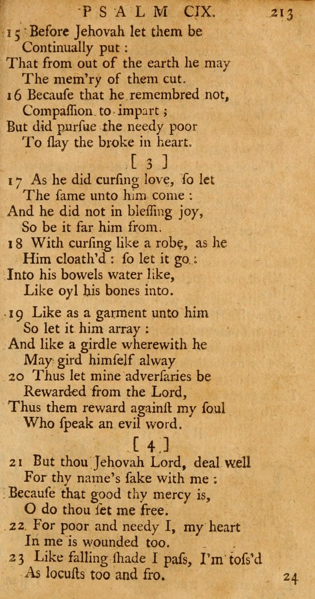 The Psalms, Hymns, and Spiritual Songs of the Old and New-Testament: faithfully translated into English metre: for the use, edification, and comfort of the saints...especially in New-England (25th ed) page 221