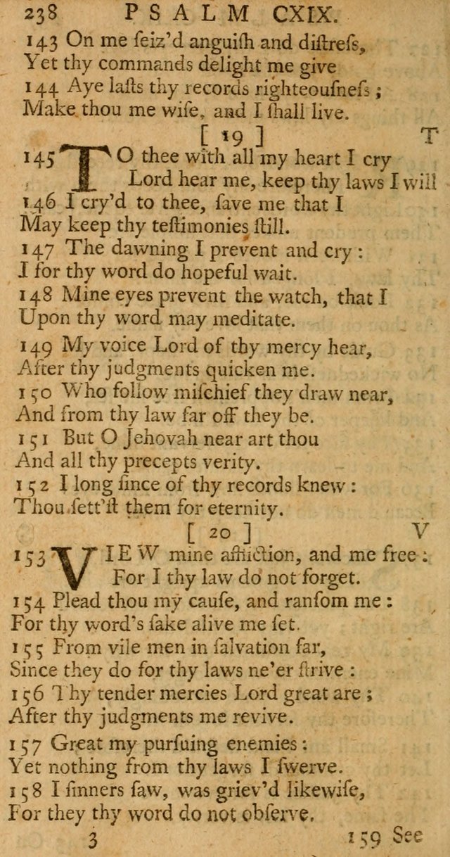 The Psalms, Hymns, and Spiritual Songs of the Old and New-Testament: faithfully translated into English metre: for the use, edification, and comfort of the saints...especially in New-England (25th ed) page 246