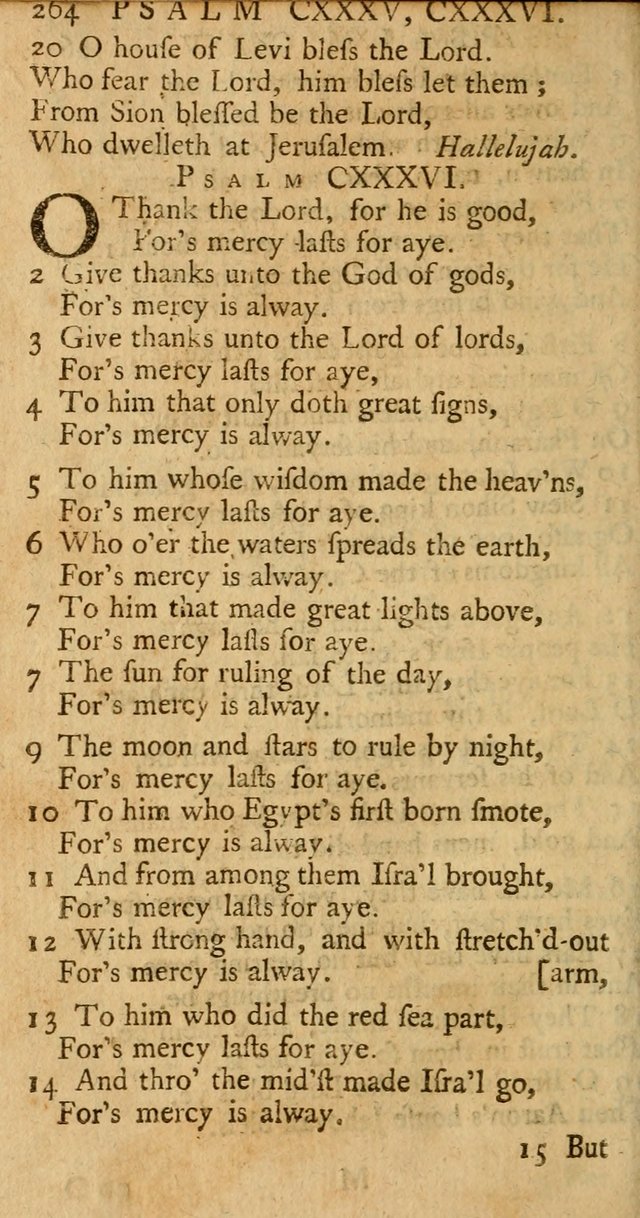 The Psalms, Hymns, and Spiritual Songs of the Old and New-Testament: faithfully translated into English metre: for the use, edification, and comfort of the saints...especially in New-England (25th ed) page 272